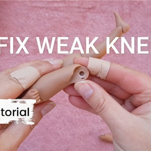 Blythe Tutorial fix Knie