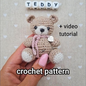 Mini Teddy Bear Crochet Pattern