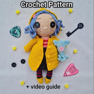 Coraline Pattern with Video Tutorial