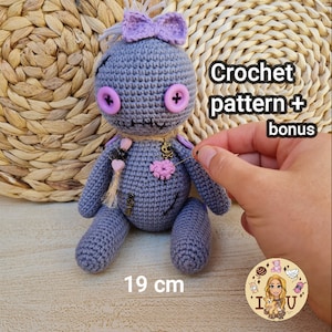 Voodoo girl crochet pattern