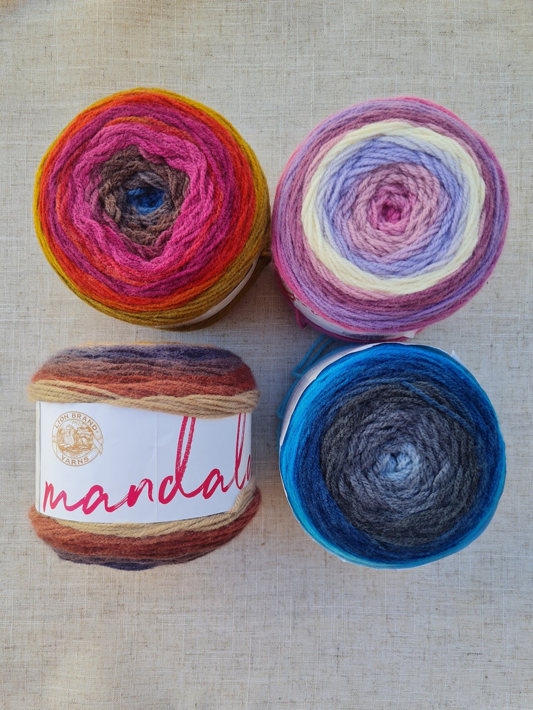 Lion Brand Yarn Lion Brand Garen 528-204 Mandala Dik & Snel Garen