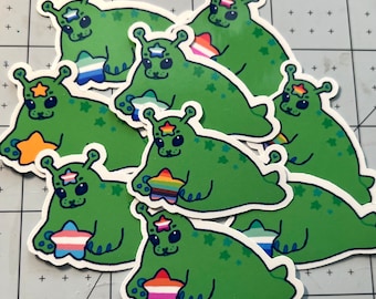 Pride Alien Seal Sticker