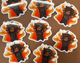 Leon Kennedy Sticker (Welcome To Raccoon City)