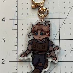 Leon Kennedy Keychain