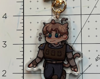 Leon Kennedy Keychain