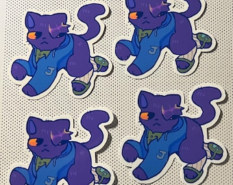 Stardew Shane Cat Sticker