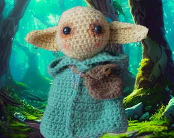 Mimph the Wood Elf Crochet Doll