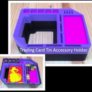 Deck & Accessory Organizer for Pokemon TCG Tin