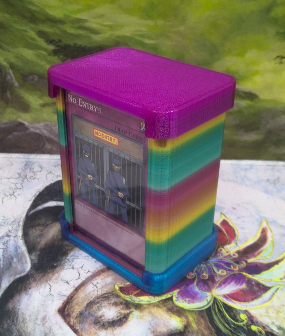 yugioh plastic card case Acrylic Display for Yu-Gi-Oh Booster Box The sleek Trading Card Storage Box with