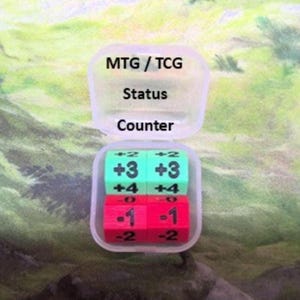 Magnetic Status Counter MTG/TCG  with Capsule
