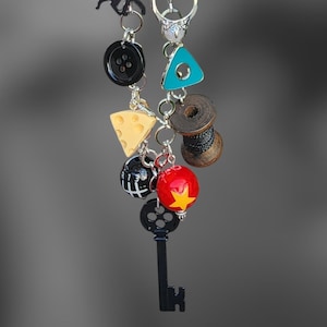 Coraline inspired Purse/Bag chain image 1