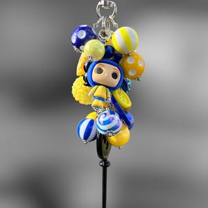 Coraline Key, bag/purse dangle image 4