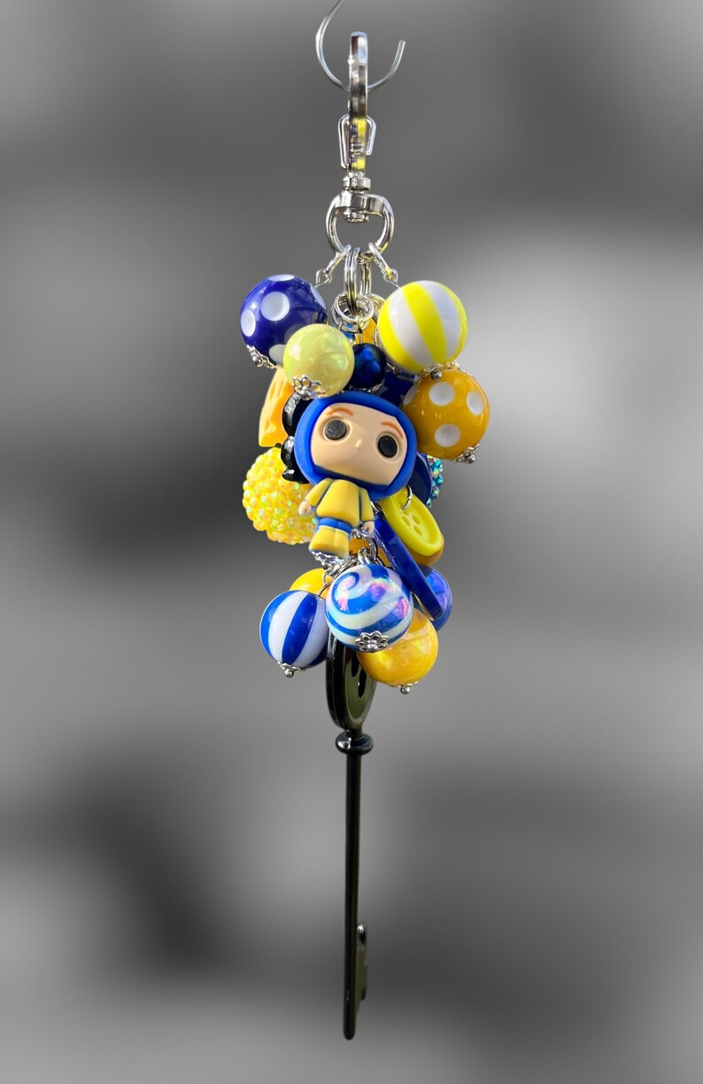 Coraline Key, bag/purse dangle image 4