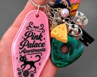 Coraline Inspired Key to the pink palace