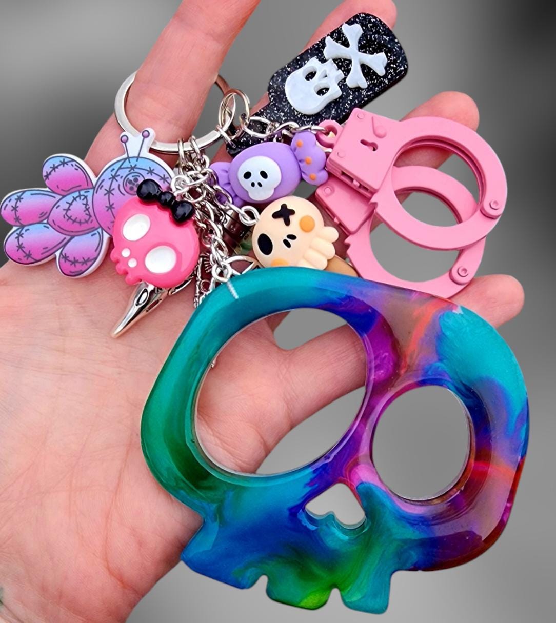 Handcuff Keychain Etsy