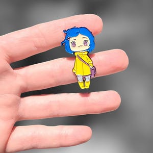Coraline pin embellishments Full body coraline