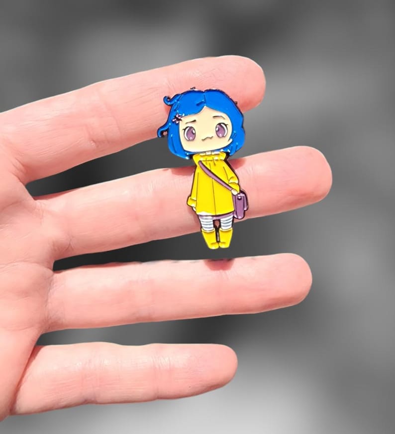 Coraline pin embellishments Full body coraline