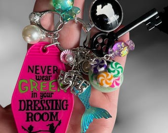 Coraline Ms. Spink and Ms. Forcible keychain