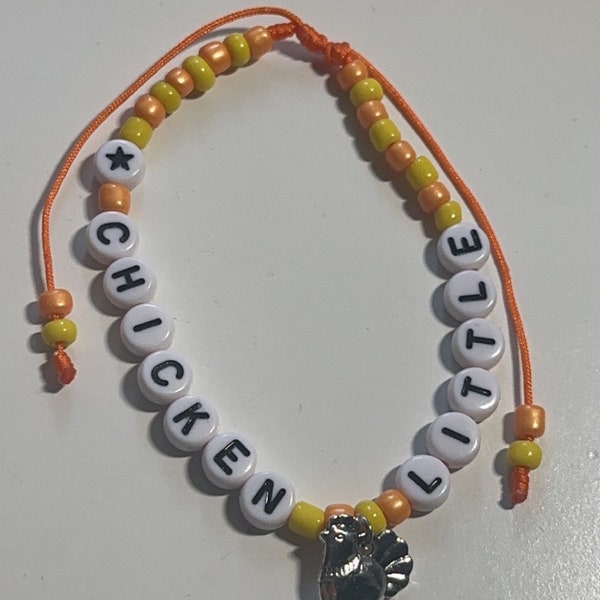 Spencer Sutherland Chicken Little inspired bracelet