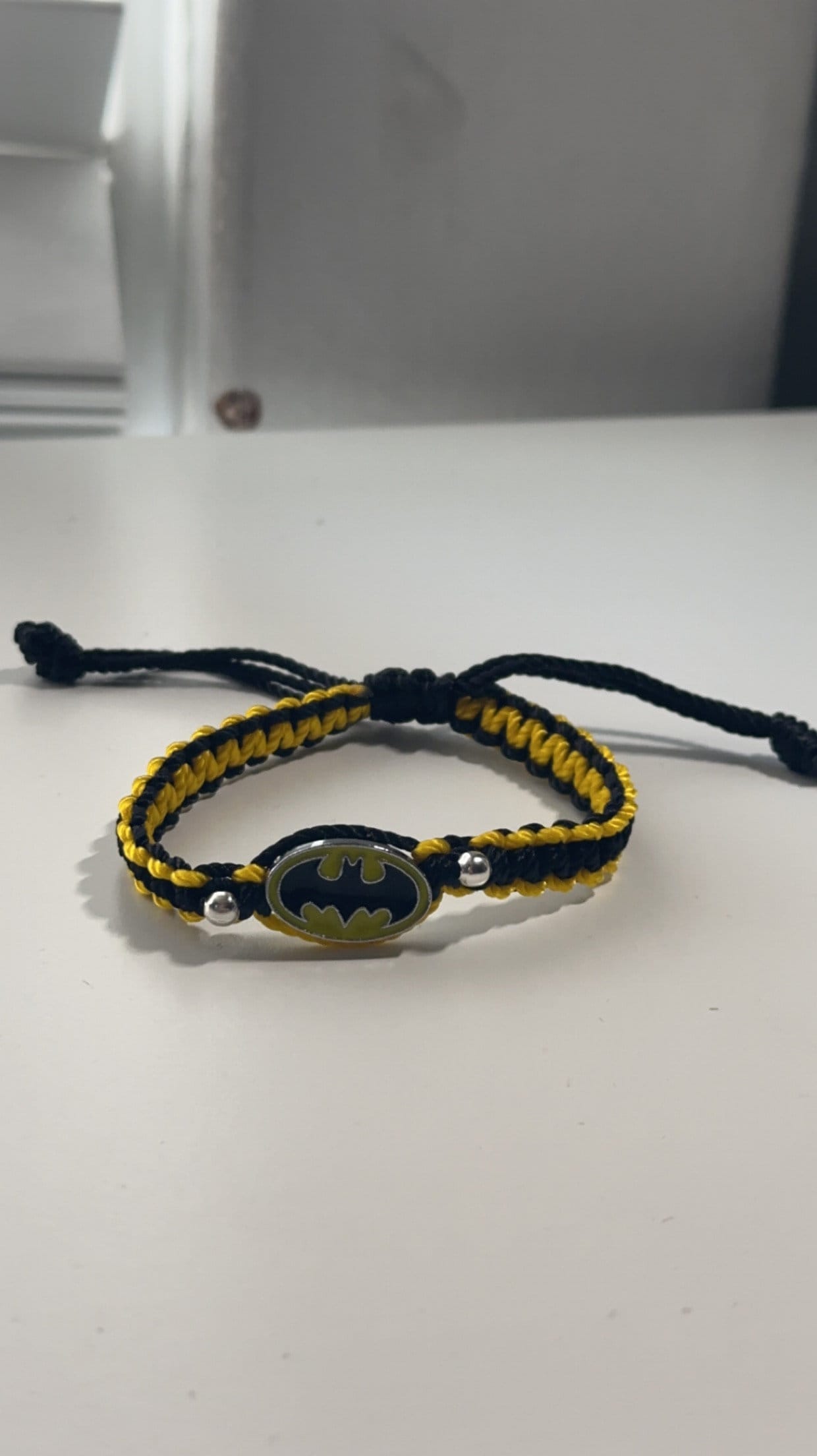 Batman paracord bracelet clearance