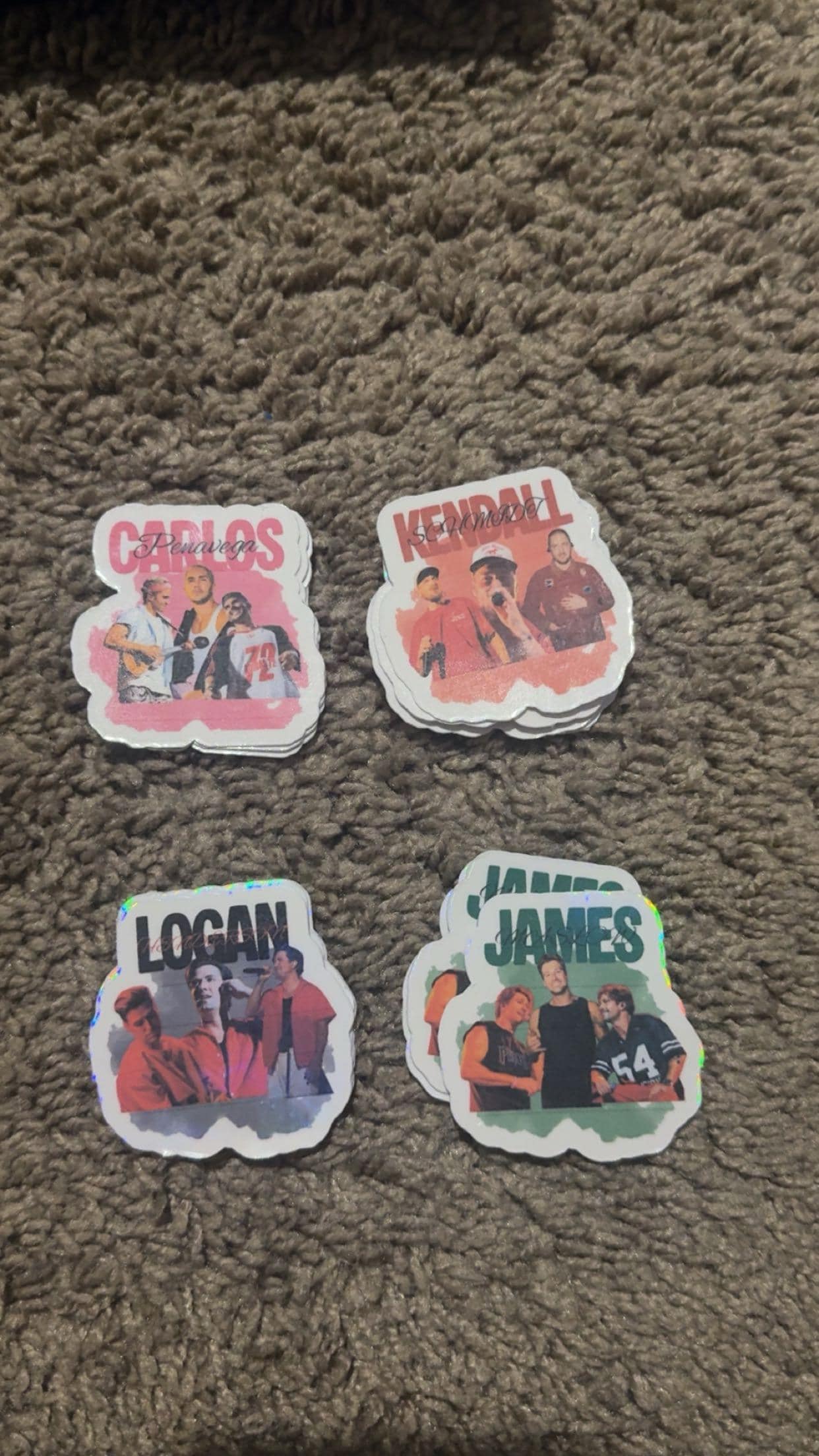 BTR Stickers - Etsy