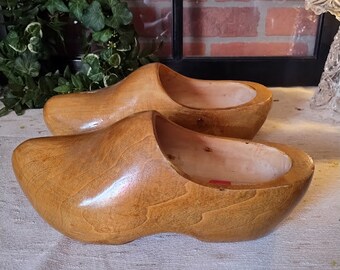Authentic VZ Dutch Wooden Clogs  Size 40/41  26c/m