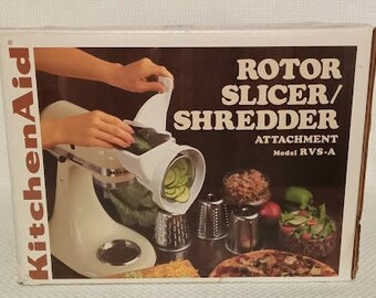 Vintage Kitchenaid Rotor Slicer/shredder Attachment Model RVSA 