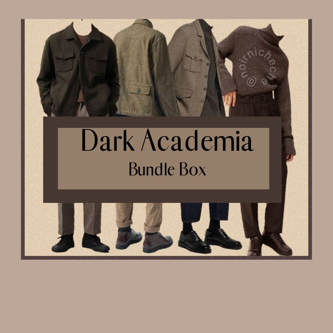 Men's Dark Academia Mystery Bundle Etsy
