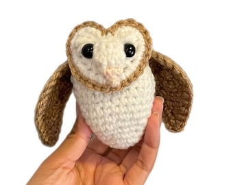 little barn owl crochet pattern
