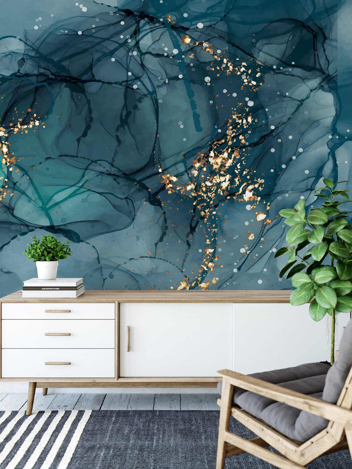 Peel and Stick Wallpaper Marble Wallpaper Removable Etsy