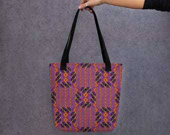 African Design Tote Bag Ankara Print