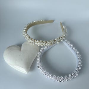 Pearl and Crystal Headband