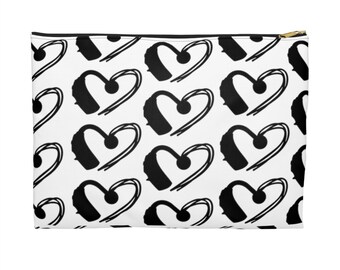Hearing Aid Zipper Pouch Hearing Aid Case Hearing Loss Gift Hearing Aid Storage Deaf Gift Hearing Aid Accessory Bag Hard Of Hearing Gift