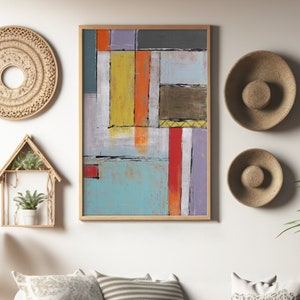 Modern Abstract Contemporary Printable Wall Art | Expressionism Art Decor | Digital Wall Art Print | Fine Art Home Decor | Interior Design