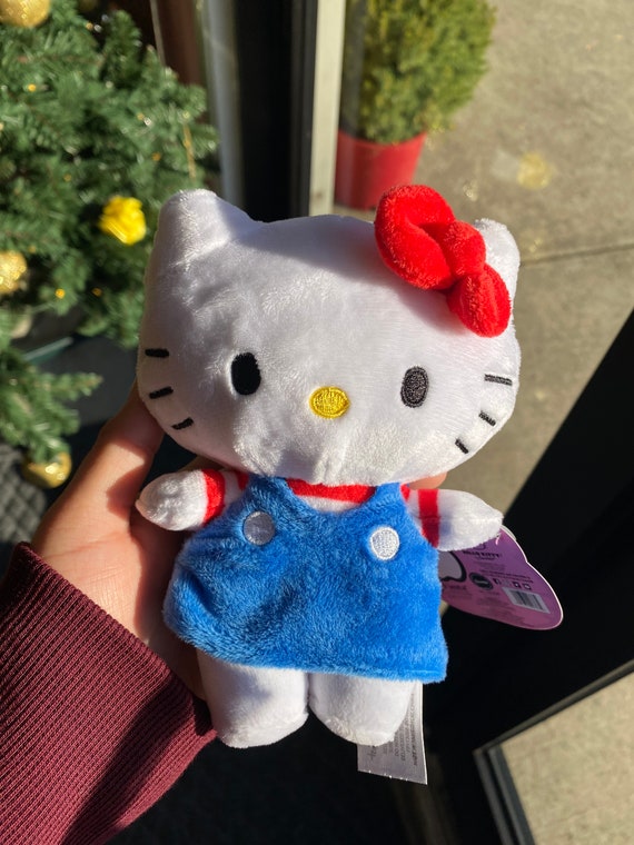 Blue hello kitty plush on sale