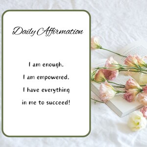 Wonderful Quotes, Daily Affirmations, Affirmation Cards