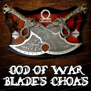 God of War Blades of Chaos Sword Twin Blades GOW Kratos Metal Cosplay  Weapon Prop -  Denmark