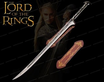 VIKING SWORDS Handmade Forged Stainless Steel Thranduil's Sword, Best Anniversary Gift For Him, COSPLAY Fantasy Swords, Best Christmas Gift