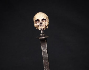 Beer Tap Handle: Spike the Gothic Skull Tap Pull