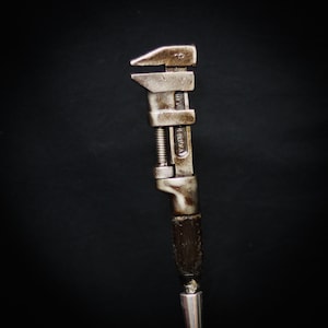 Beer Tap Handle: Vintage Adjustable Wrench
