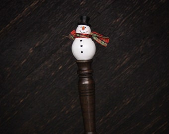 Snowman Beer Tap Handle