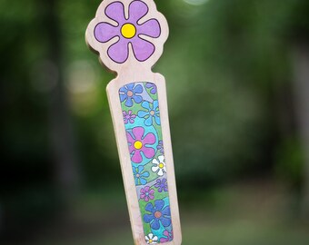 Beer Tap Handle: Flower Power - Pink
