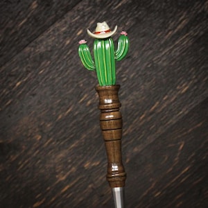 Beer Tap Handle: Cactus Carl