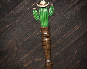 Beer Tap Handle: Cactus Carl