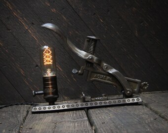 Vintage Edison Desk Lamp: Vintage ACME Stapler No. 2