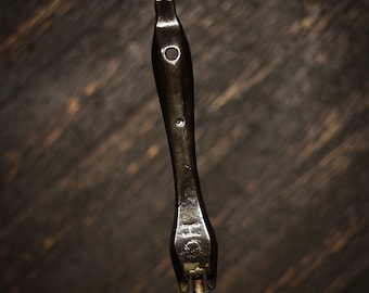 Beer Tap Handle: Vintage Cast Iron Stove Lid Lifter
