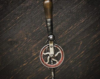 Beer Tap Handle: Vintage Miller Falls Hand Drill