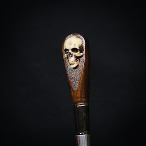 Beer Tap Handle: Resin Skull Shorty