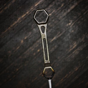Beer Tap Handle: Large Vintage Farm Tool