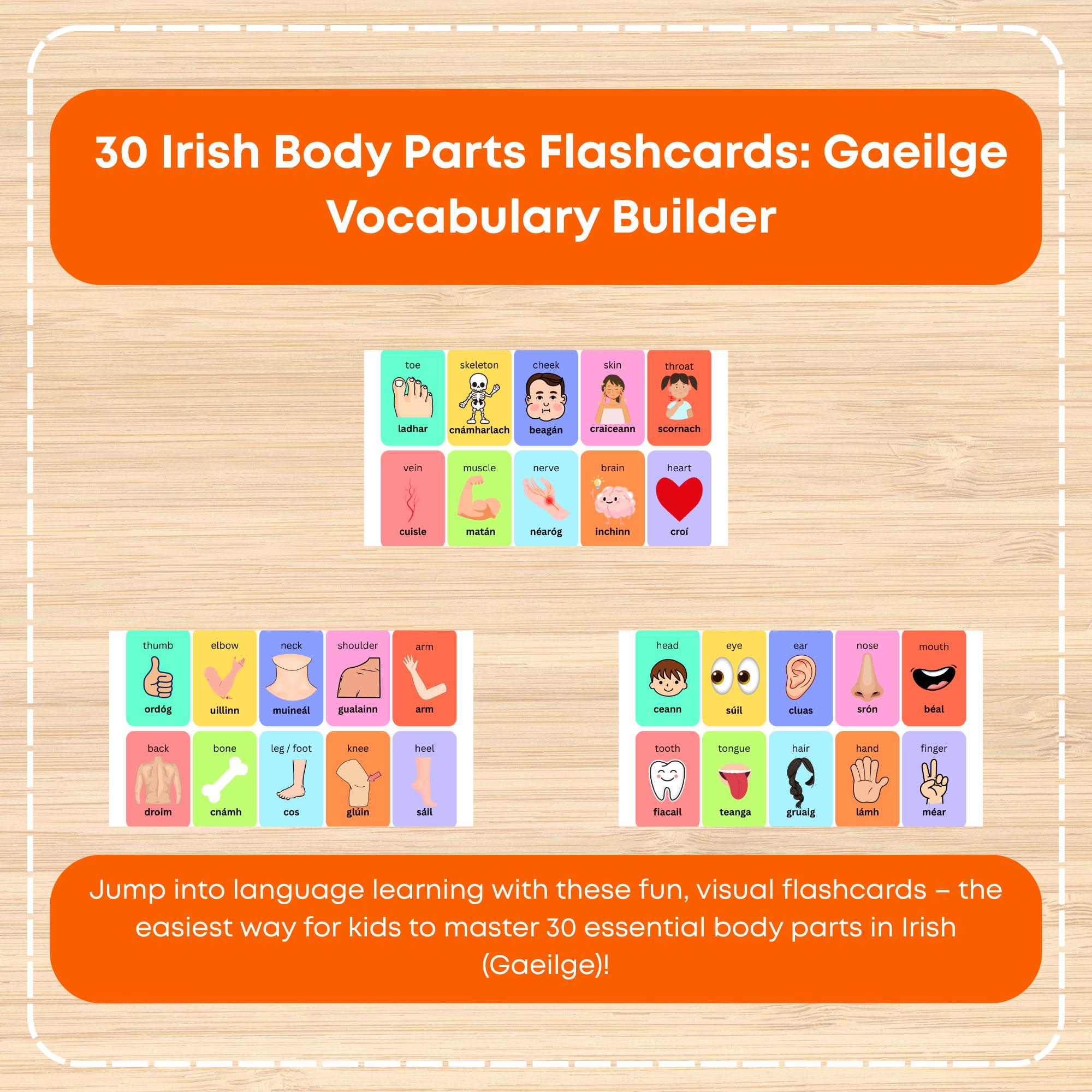 Irish Language Cards - Etsy, image size:2000x2000